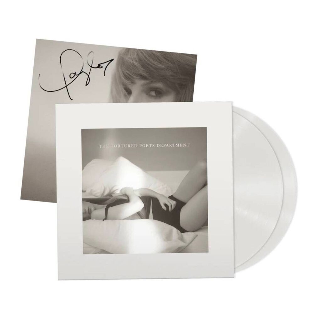 Hand-Signed Taylor Swift Vinyl "The Tortured Poets Department"